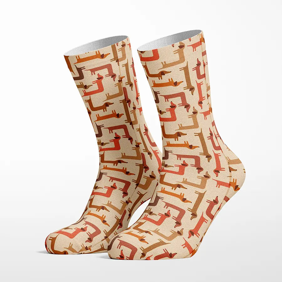 Looong Dogs crew socks